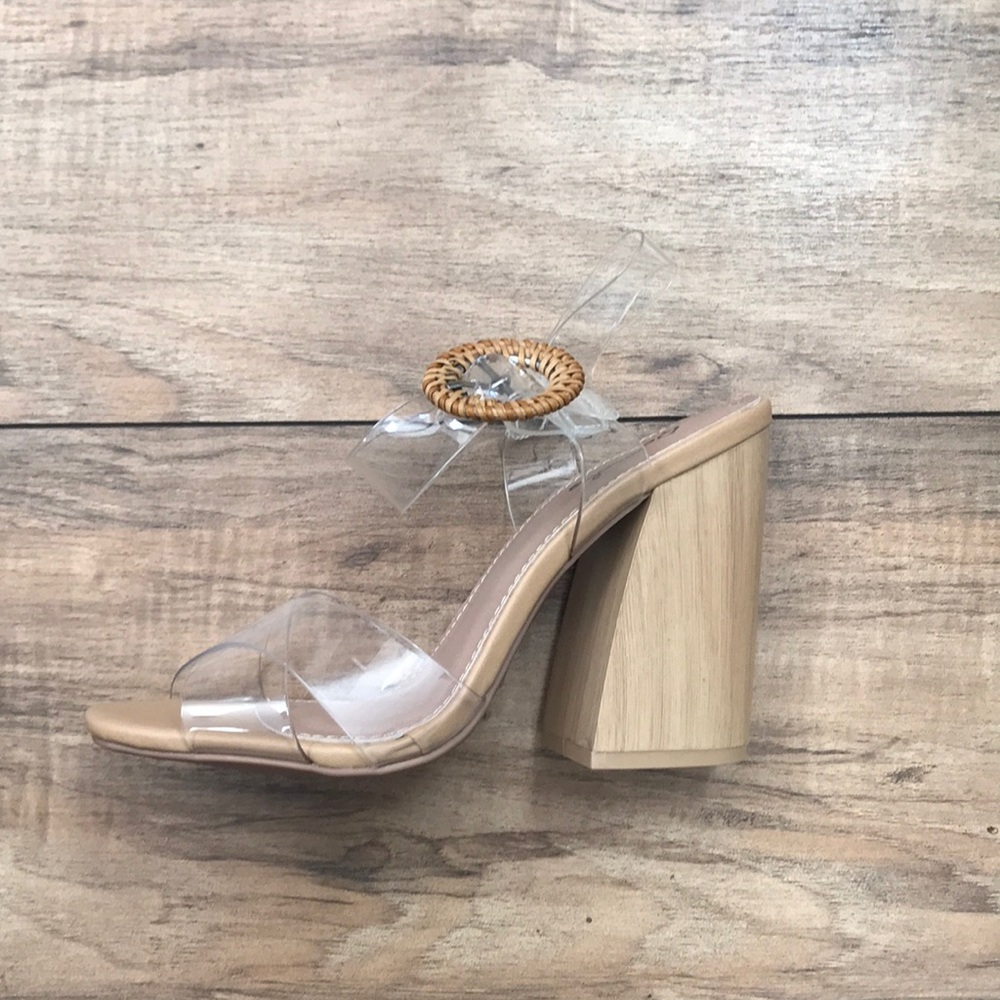 Clear TPU heels. By Rosalie boutique